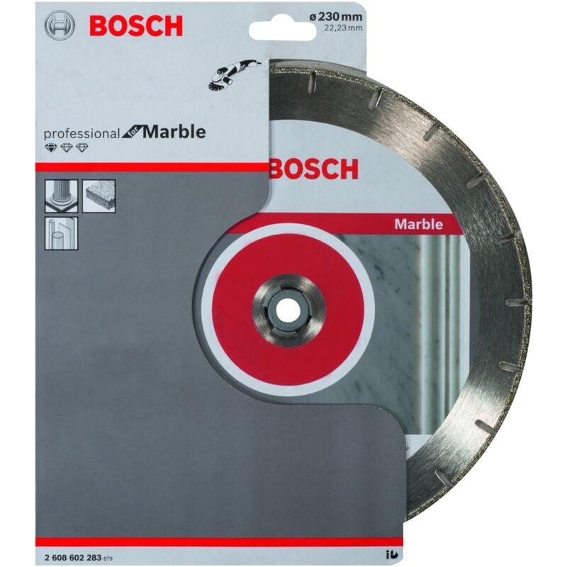 

BOSCH 2608602283 Disco tronzador diamante Standard Marble 230x22,23x2,8x3