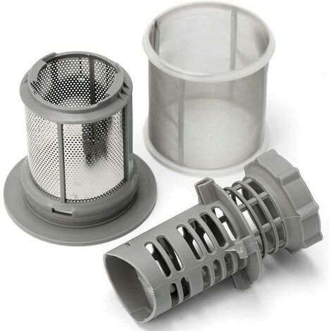 Bosch dishwasher filter  Metallic filter + fine screen mesh  Easy to exchange  For Balay, Bosch, Siemens, Neff brand dishwashers