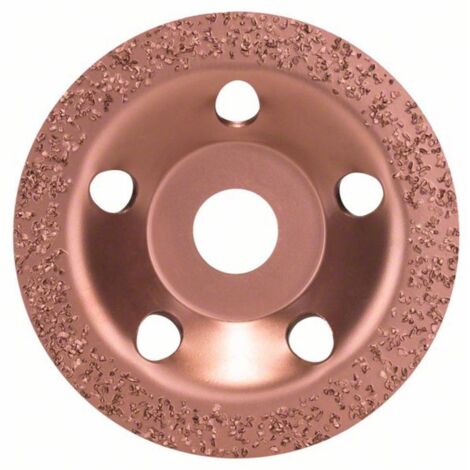Bosch – Disque à lamelles 115mm – Grain moyen – Diamètre alésage 22,23mm – Pour béton, marbre et plastiques renforcés - 2608600176