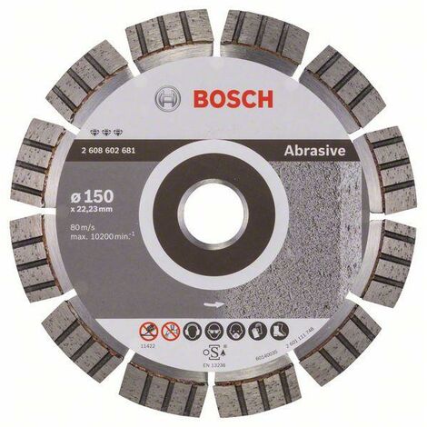 Norton Clipper Diamant Meule de tronçonnage Classic Ceram 350 x 25,4 mm carreaux granite