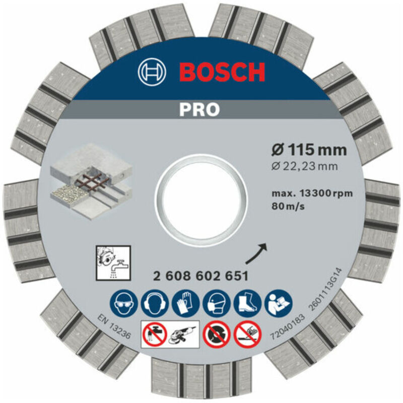 Disque diamant Best for CONCRETE 115