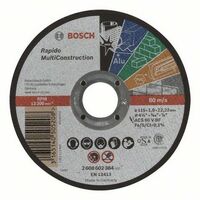 BOSCH Disque à tronçonner Droit - Rapido - MultiConstruction