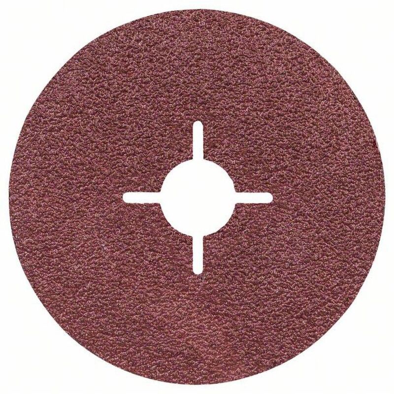 Bosch - Disque abrasif sur fibres R444, Expert for Metal d = 125 mm g = 36 50 pièces