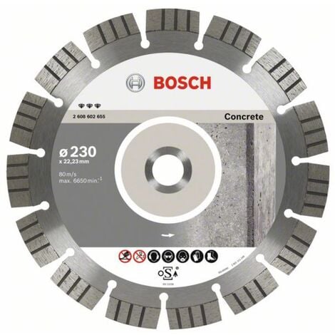 Bosch Disque de coupe diamant 230 mm Best for Concrete