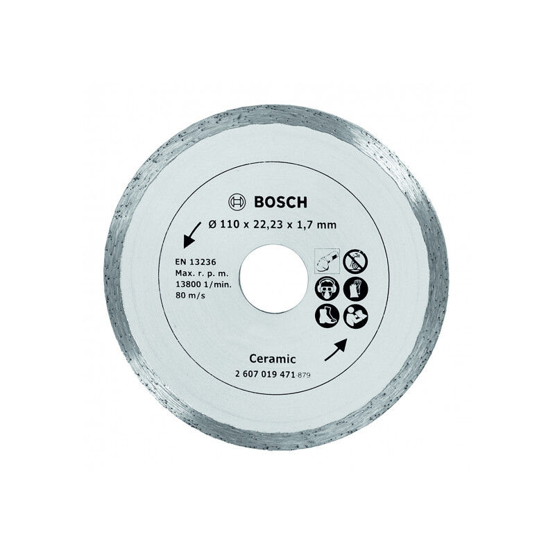 Bosch Disque tronçonner diamant Ø 110 mm - vue 5