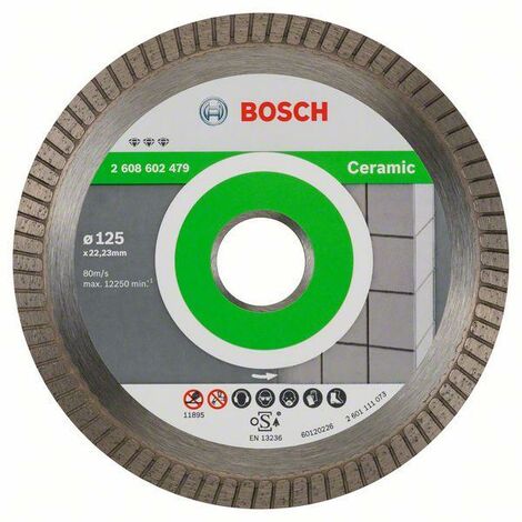 BOSCH Disques à tronçonner diamantés - Bords nets et sans éclats