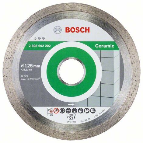 BOSCH Disques à tronçonner diamantés céramique - Standard for Ceramic