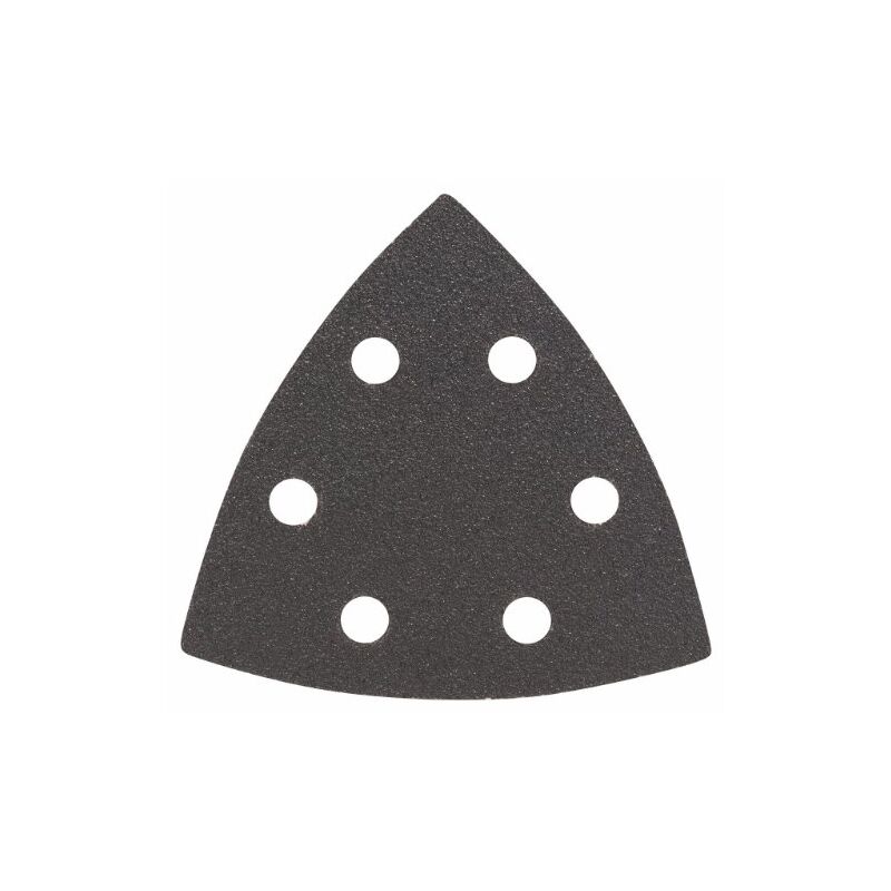 Bosch - 2608605192 lot de 5 feuilles abrasives pour ponceuse delta, grain 80