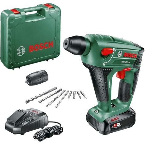 BOSCH Akku-Bohrhammer UNEO Maxx, 1x PBA 18V 2.5 Ah im Koffer