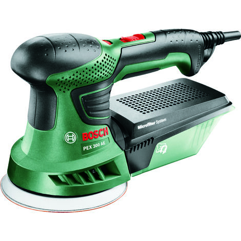 BOSCH DIY PEX 300 AE 240v Orbital sander 125mm dia pad