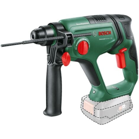 Bosch Akku Bohrhammer UniversalHammer 18V (ohne Akku, 18 Volt System, BohrØ in Beton: 16mm)
