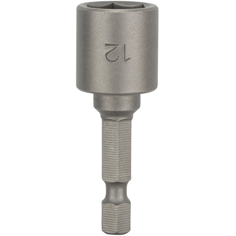 Bosch - Douille ¼' pour vis 6 pans Lg 50 mm - x 1 - 50 mm - 1/4'' - 12 mm - 6 pans