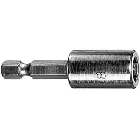 BOSCH Douille ¼" pour vis 6 pans Lg 50 mm