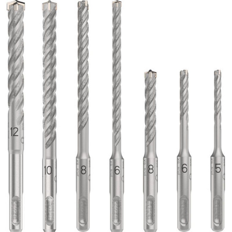 Bosch set PRO SDS plus-5X Hammer Drill Bit Set 5/6/8/6/8/10/12mm 7pcs 2608707246