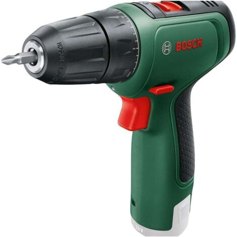 BOSCH EASYDRILL 1200 TRAPANO AVVITATORE CON 2 BATTERIE E 34 ACCESSORI EXTRA