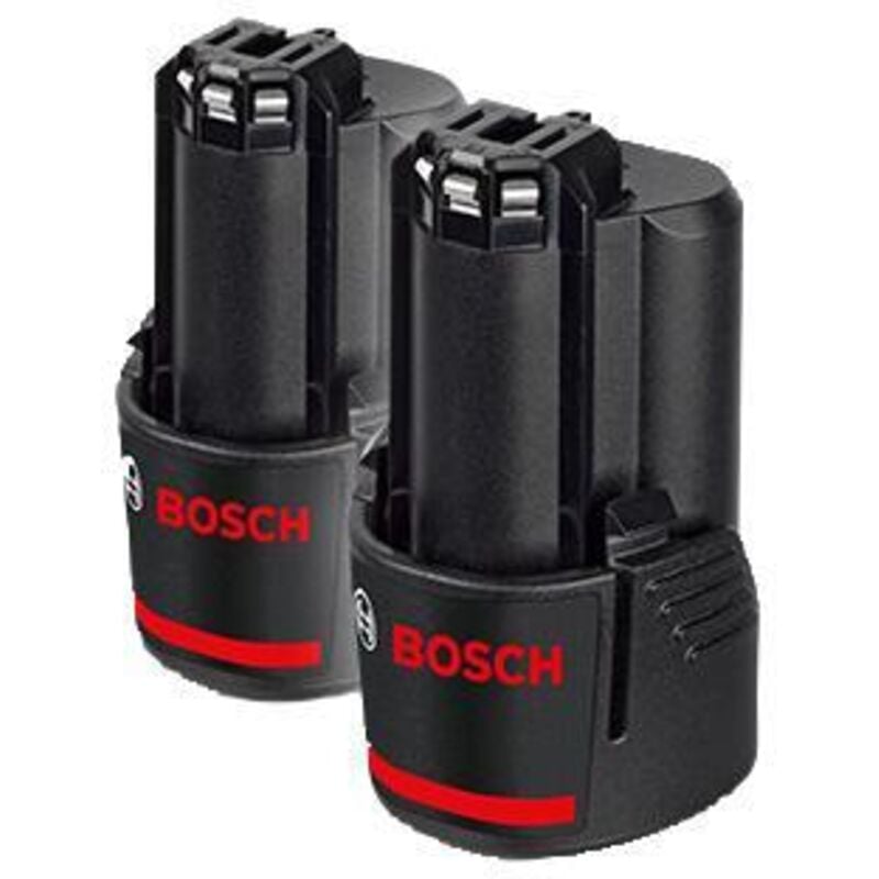 Bosch Einschub-batteria ricaricabile 2 Stk. 10,8 V 2,0Ah - 1.601.Z00.04, Akkupack 2x 10,8 V 2,0 Ah a partire da Bosch
