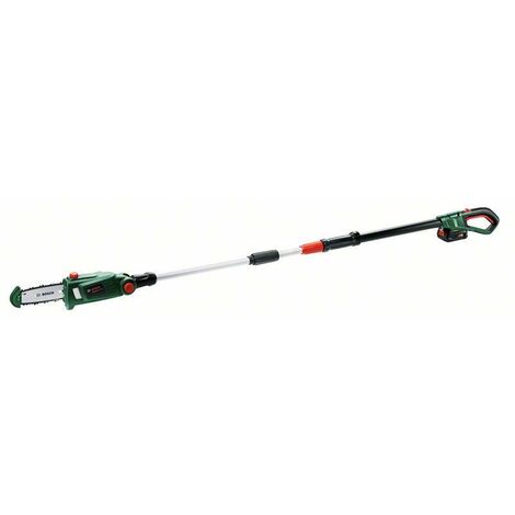 Bosch Élagueuse sur perche sans-fil UniversalChainPole 18, avec 1 x batterie PBA 18V 2,5 Ah - 06008B3100