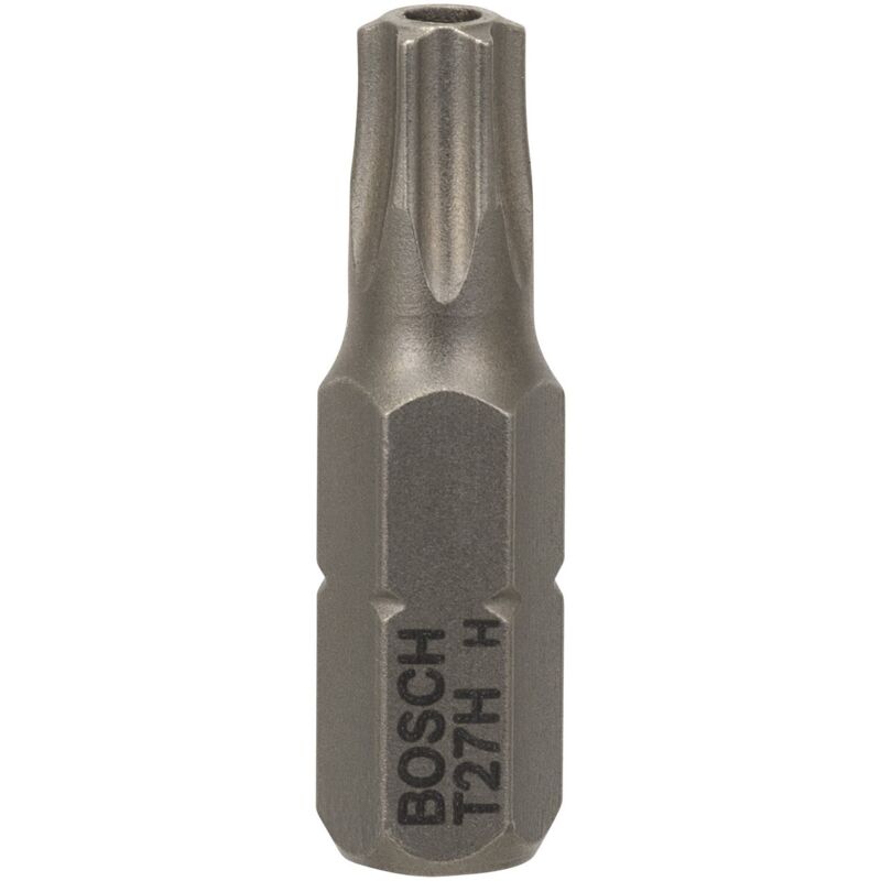 Embout de vissage court et long pour vis Security Torx qualite extra dure T27H Longueur 25mm - vue 2