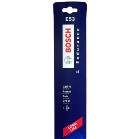 Bosch – Essuie-glace avant 530mm – Adaptateur Multi-clip pour fixation – Design plat pour essuyage optimal – Aérodynamisme amélioré - 3397006962
