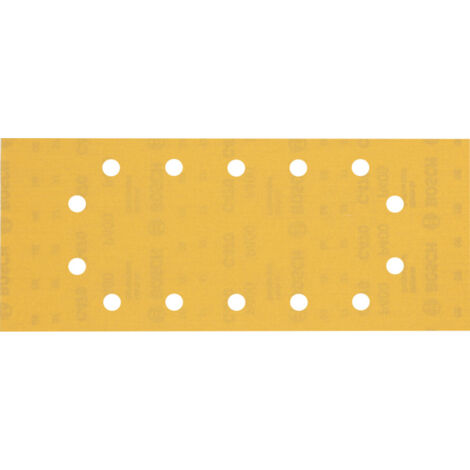 Bosch EXPERT C470 Schleifpapier mit 14 Löcher für Schwingschleifer 115 x 280mm G 400 10-tlg. für Exzenterschleifer 10 Stk