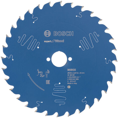 Bosch Expert Disco per Sega Circolare 225 mm Argento