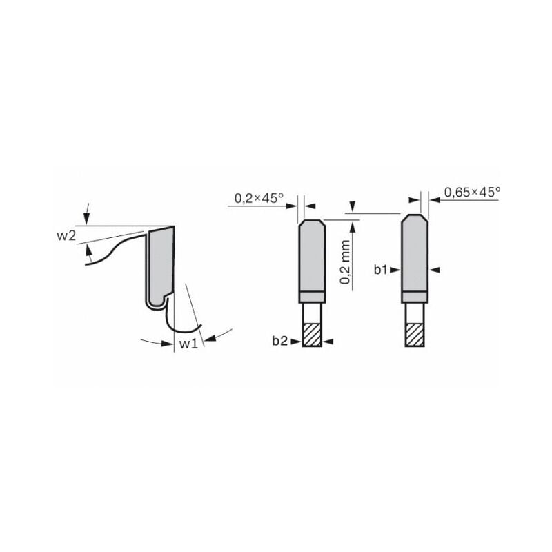 Bosch - Lame de scie circulaire pour l'acier 355 x 25,4 x 2,2mm 80 dents expert - 2608643062