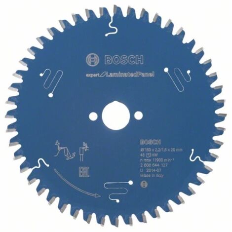 Bosch Expert for Laminated Panel Lama per seghe circolari 160x20 mm per laminati