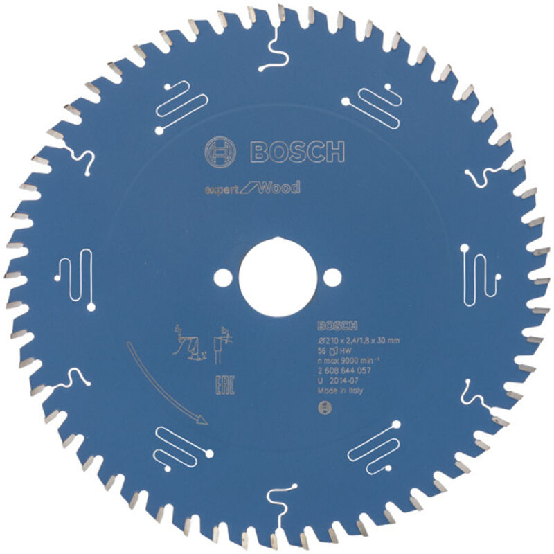 Lama circolare Expert per legno, 210 x 30 x 2,4 mm, 56