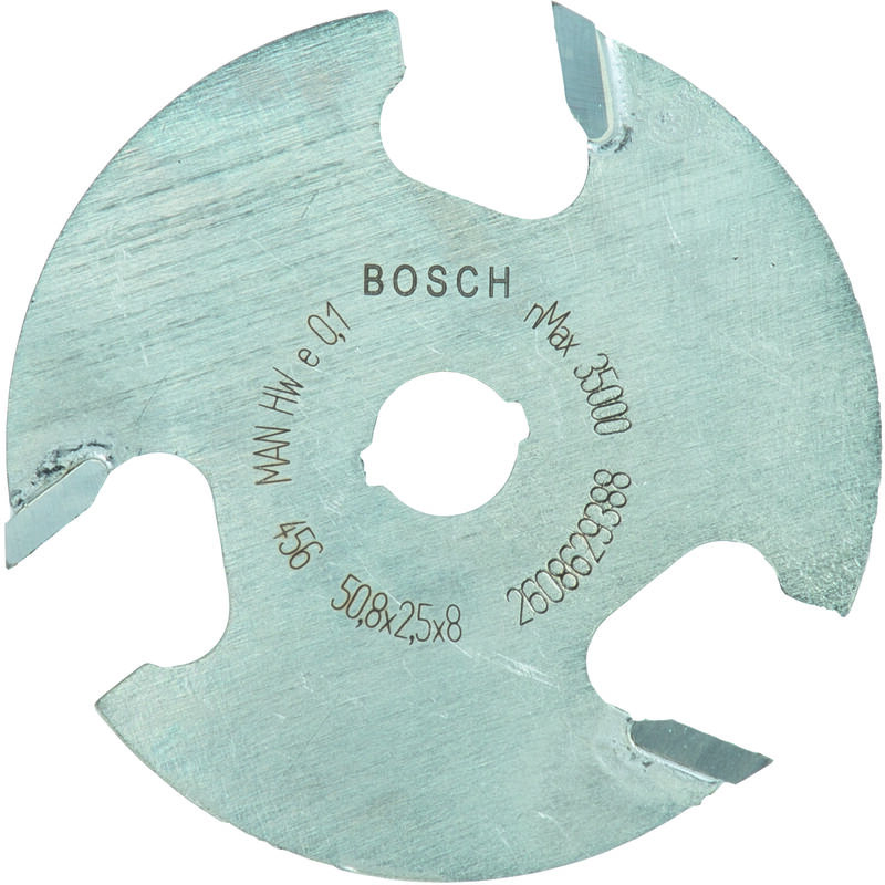 

BOSCH 2608629388 EXPERT Fresa disco ranurar 8 mm D1 50,8 mm L 2,5 mm G 8 mm