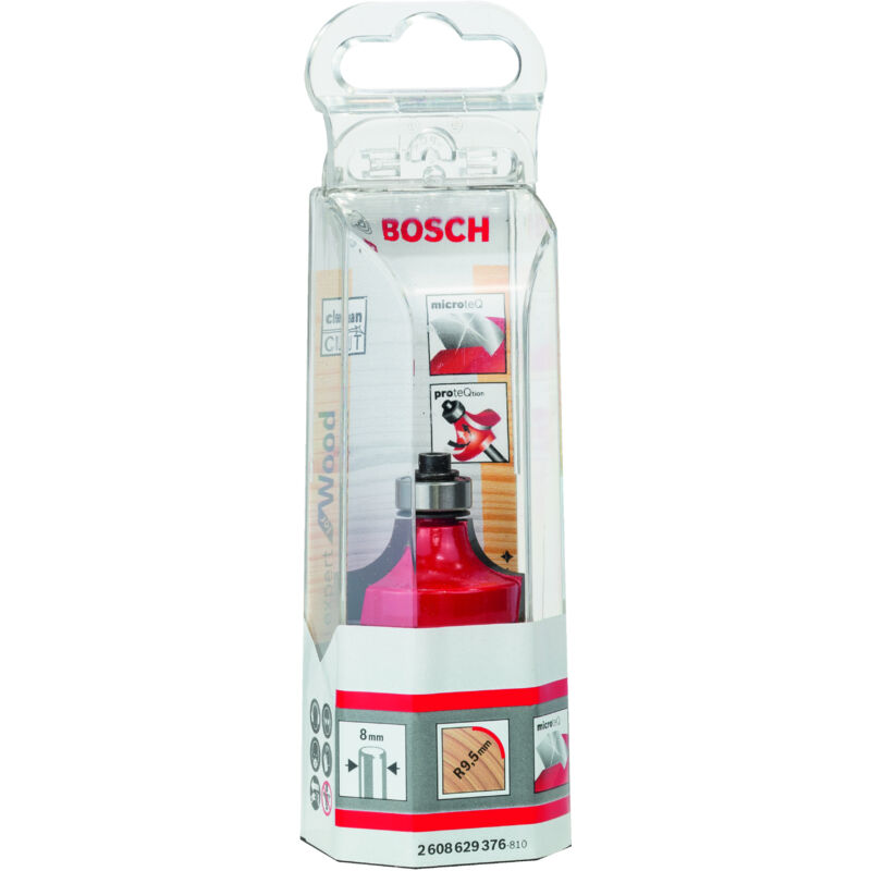 

BOSCH 2608629376 EXPERT Fresa redondear 8 mm D31,75mm R1 9,5mm L18mm G60mm