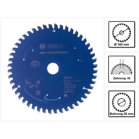 Bosch Expert hoja para sierra circular 165 mm carburo