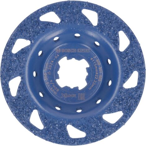 Bosch EXPERT Multi Material Carbide-Topfscheibe med. flach X-LOCK 115 mm 22,23 mm - 2608901685