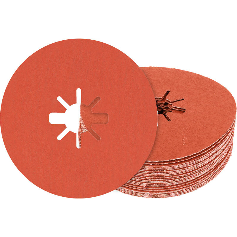 Bosch Expert R782 Prisma Ceramic X-Lock Fibre Disc 125 mm 22.23 mm G 120