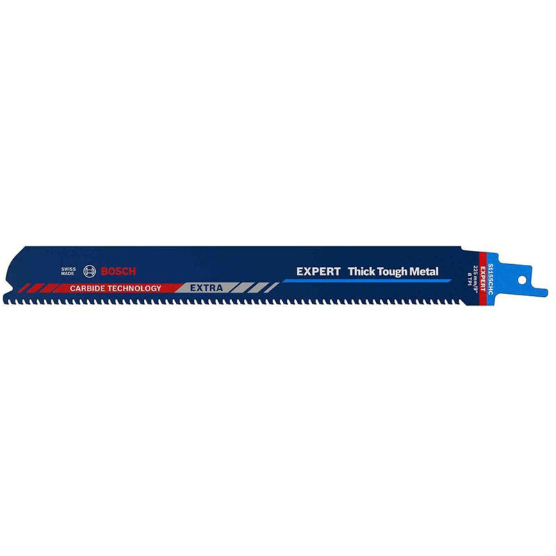 2.608.900.368 expert Thick Tough Metal S1155CHC Reciprocating Blade 225mm x 8 tpi BPA608900368 - Bosch