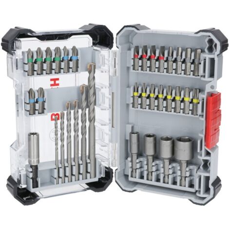 Bosch Extra Hard Impact Schrauberbits und CYL-3 Set 35-teilig Bit-Satz