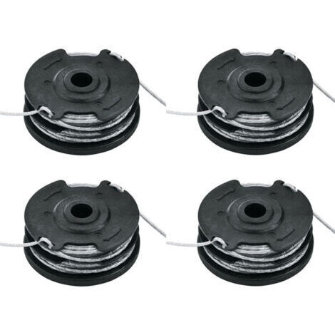 Bosch F016800351 Ersatztrommel mit integriertem 6 m langem Seil, Seildurchmesser 1,65 mm, für Rasenkanten