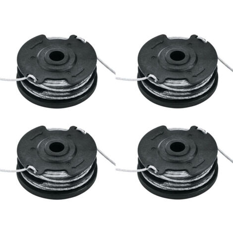 Bosch F016800351 Nachfüllpackung und integrierte 6 m lange Spule mit 1,65 mm Durchmesser Faden für Rasentrimmer