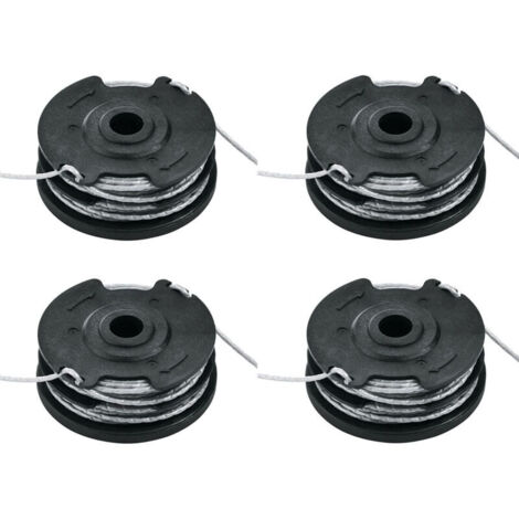 Bosch F016800351 Recharge et bobine de fil intégrée de 6 m de long Ø 1,65 mm d'épaisseur de fil pour coupe-bordures