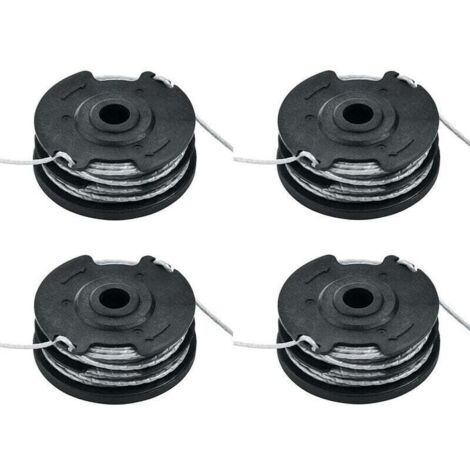 Bosch F016800351 Recharge et bobine de fil intégrée de 6 m de long Ø 1,65 mm d'épaisseur de fil pour coupe-bordures