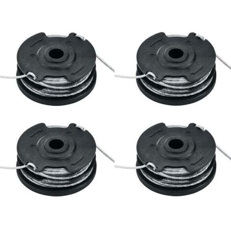 Bosch F016800351 Recharge et bobine de fil intégrée de 6 m de long Ø 1,65 mm d'épaisseur de fil pour coupe-bordures