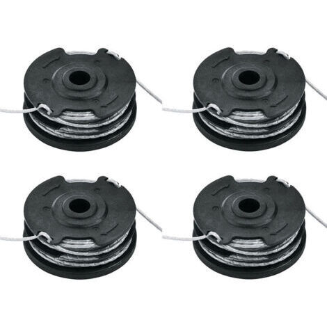 Bosch F016800351 Recharge et bobine de fil intégrée de 6 m de long Ø 1,65 mm d'épaisseur de fil pour coupe-bordures