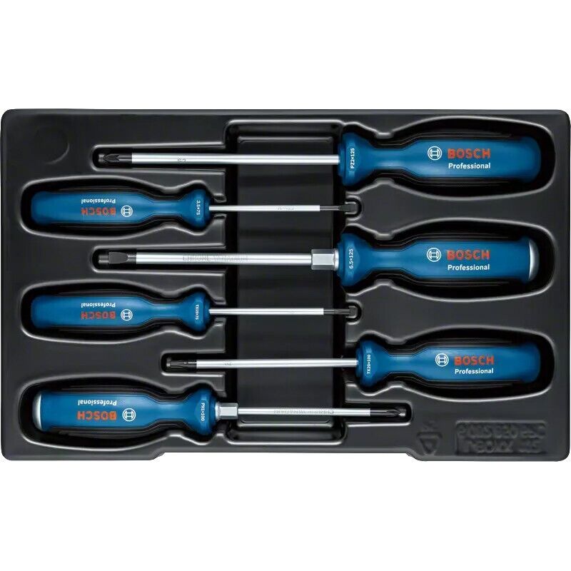 Bosch Set de 6 tournevis plat - vue 3