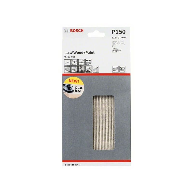 Bosch - Feuille abrasive 115 x 230 mm 150 2608621264