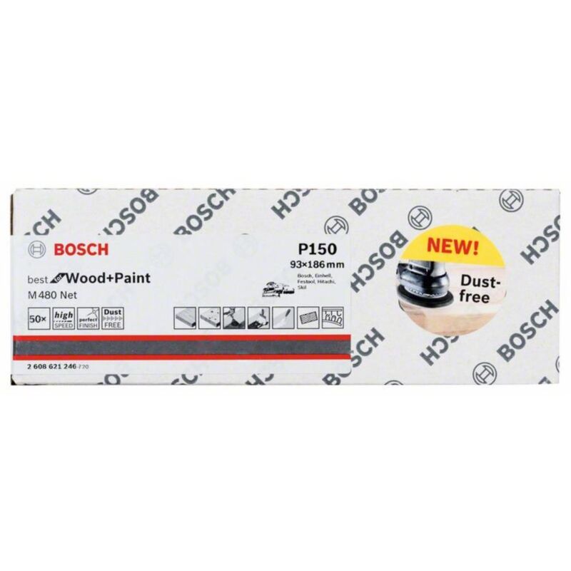 Bosch Feuille abrasive 93 x 186 mm 150 2608621246 - vue 2