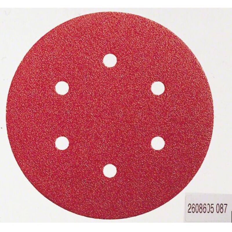 Image of Bosch - Accessories 2608607247 kit carta abrasiva eccentrica a strappo, perforato Dimensione dei grani 60, 120, 240 (ø) 1