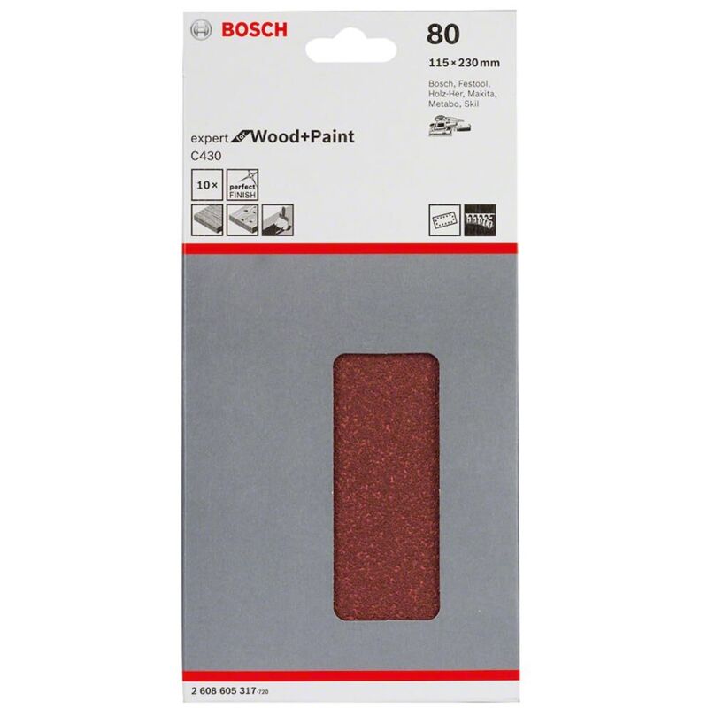 Orbital C430:115x230mm 14P.G80 x10