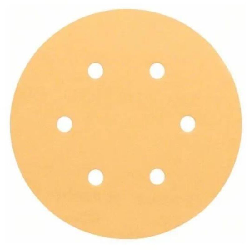 Bosch C470 Set di 5 Fogli Abrasivi 150 mm Rosso