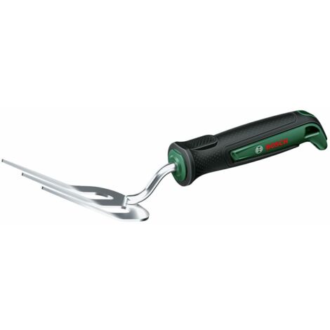 Bosch Forcone a mano ergonomico verde e nero giardinaggio