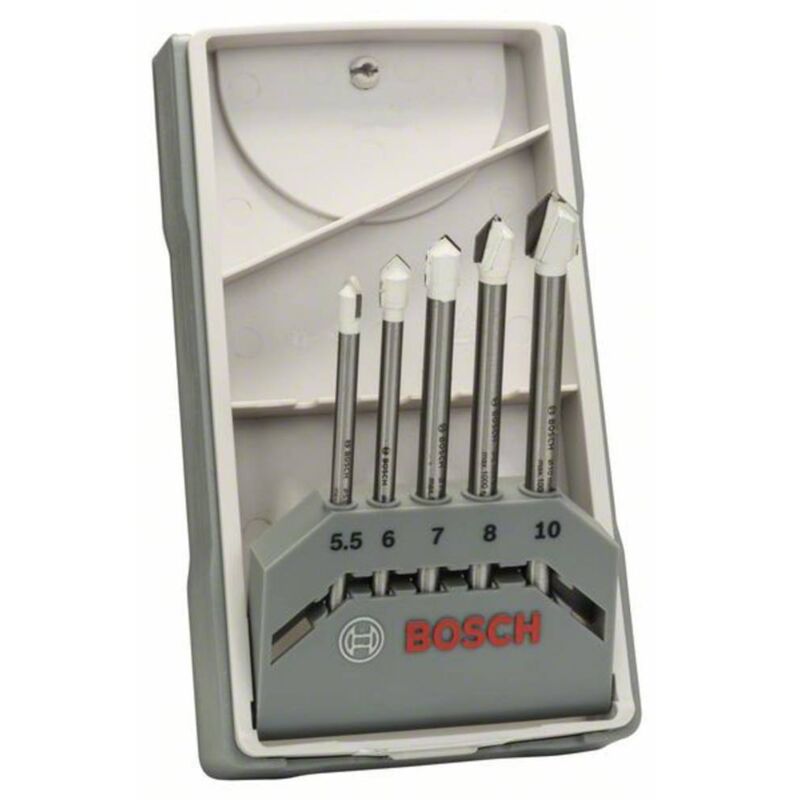 Bosch - Forets à carrelage CYL-9 Ceramic, set de 5 pièces 5,5 6,0 7,0 8,0 10,0 mm