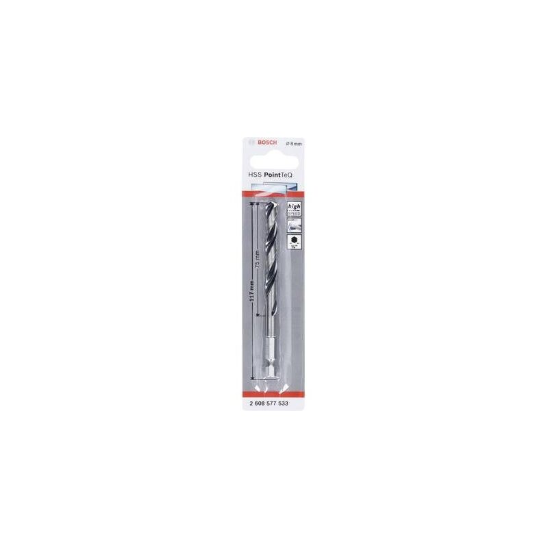 Bosch - foret hélicoïdal 1 pièce accessories 2608577533 1 set